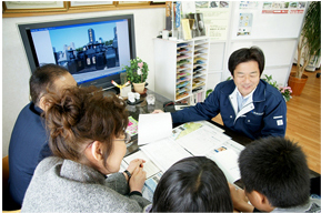 丁寧に説明します