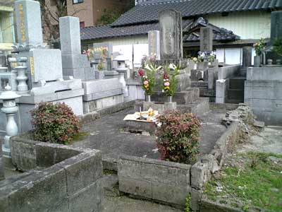 熊本市内境内墓地着工