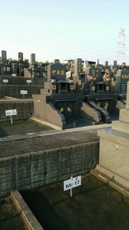 益城墓園 規格型暮石