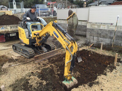 鳥居の新設の基礎