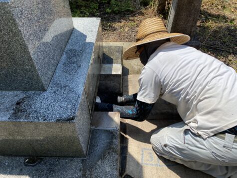 お墓の引っ越し　天草から熊本市編